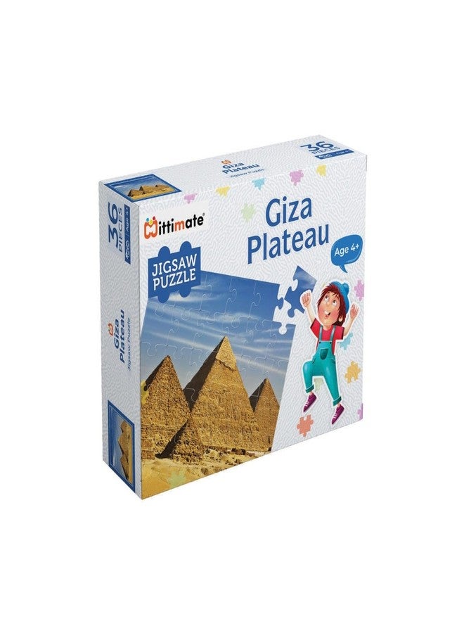 Mittimate Giza Plateau Jigsaw Puzzle Game for Kids Age 4 to 6 Old I 36 Pieces Puzzle Toy I Birthday Gift for Children - Image 1